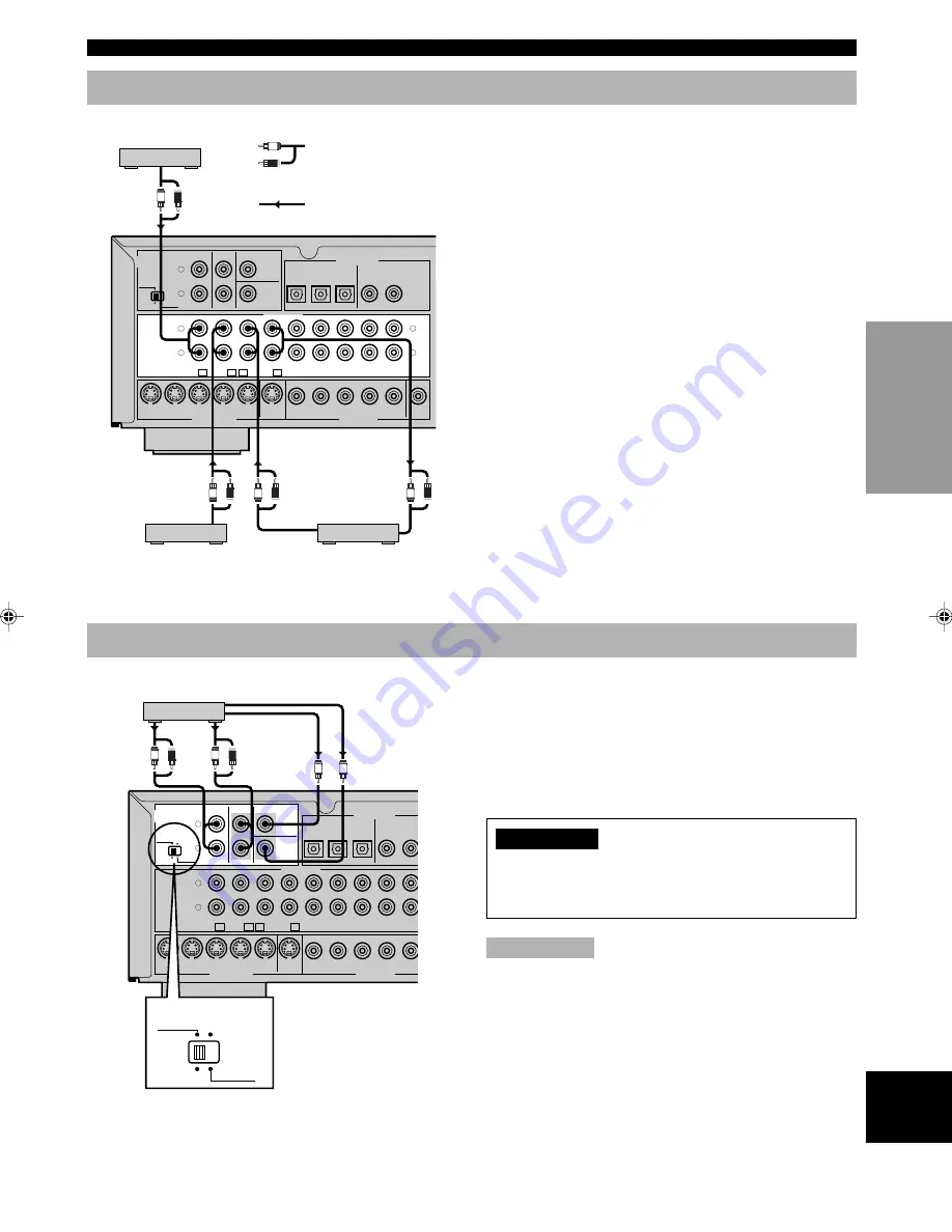 Yamaha DSP-E800 Owner'S Manual Download Page 227