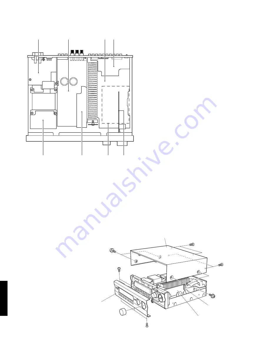 Yamaha DSP-E800 Service Manual Download Page 4