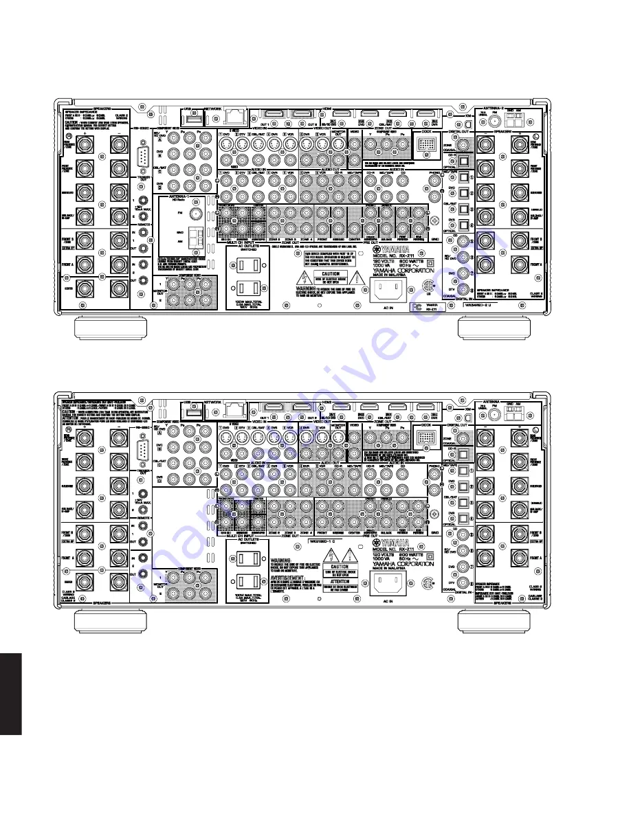 Yamaha DSP-Z11 Service Manual Download Page 6