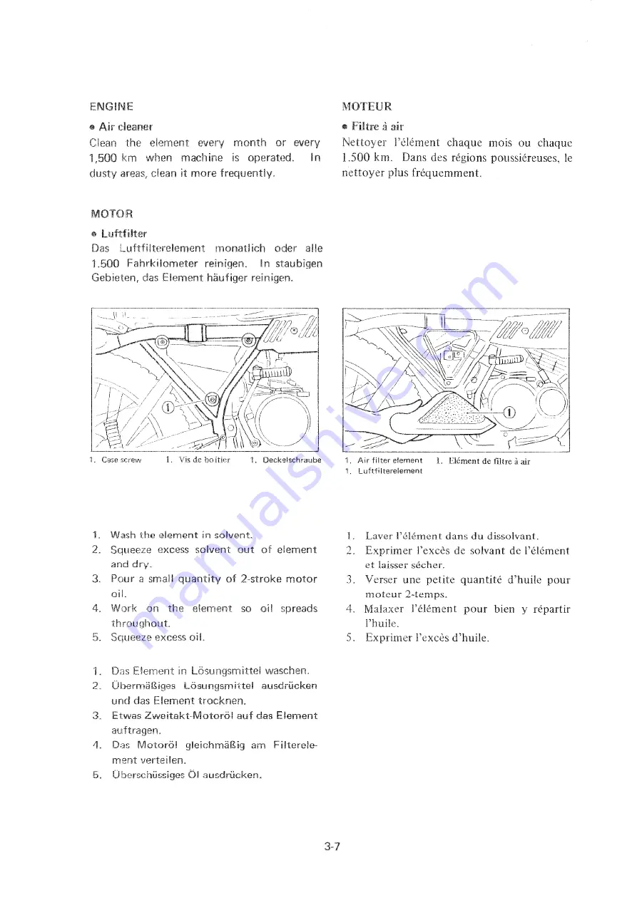 Yamaha DT 50 MX Service Manual Download Page 23