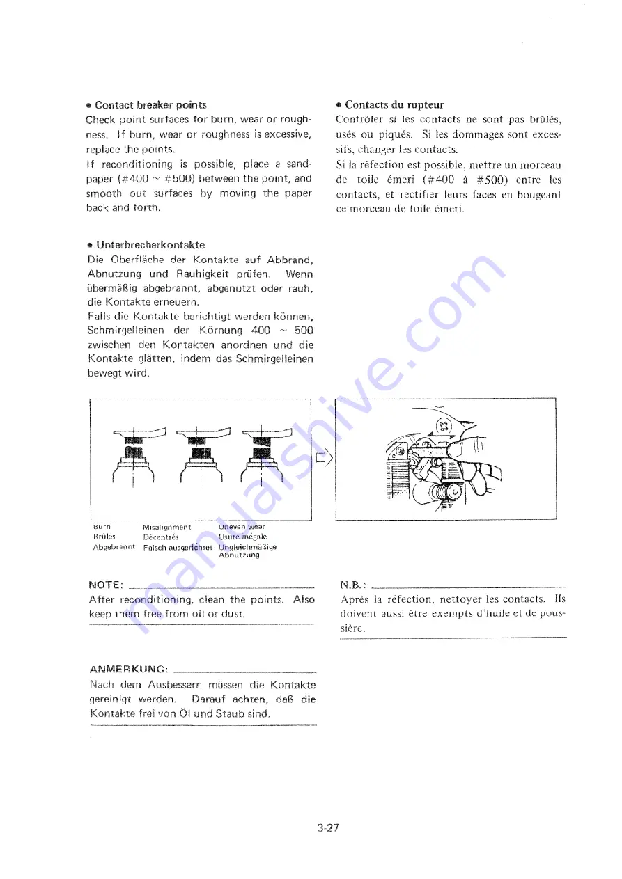 Yamaha DT 50 MX Service Manual Download Page 43