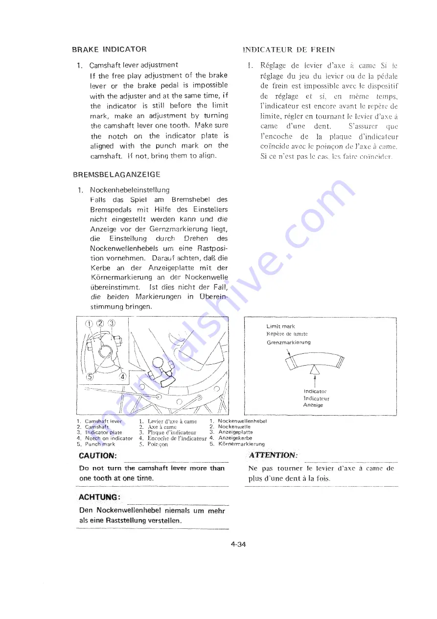 Yamaha DT 50 MX Service Manual Download Page 80