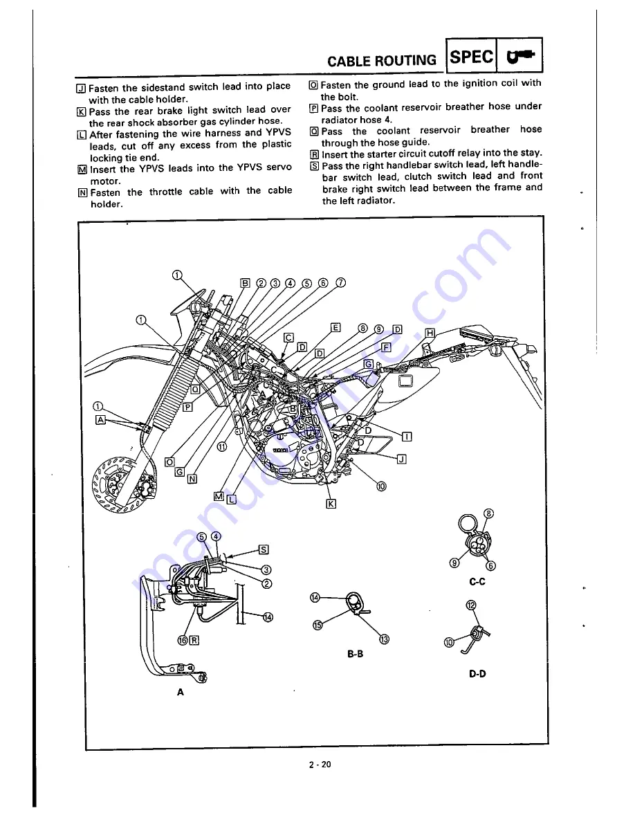 Yamaha DT230 4TP3-AE1 Скачать руководство пользователя страница 40