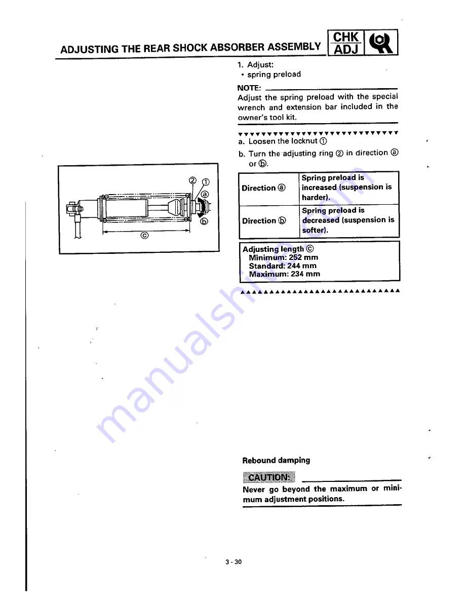 Yamaha DT230 4TP3-AE1 Service Manual Download Page 78