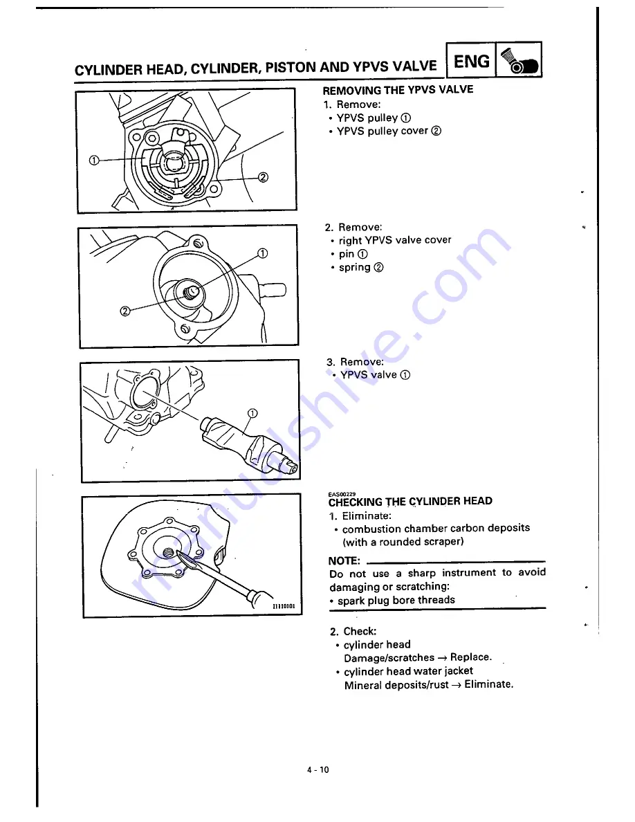 Yamaha DT230 4TP3-AE1 Скачать руководство пользователя страница 104