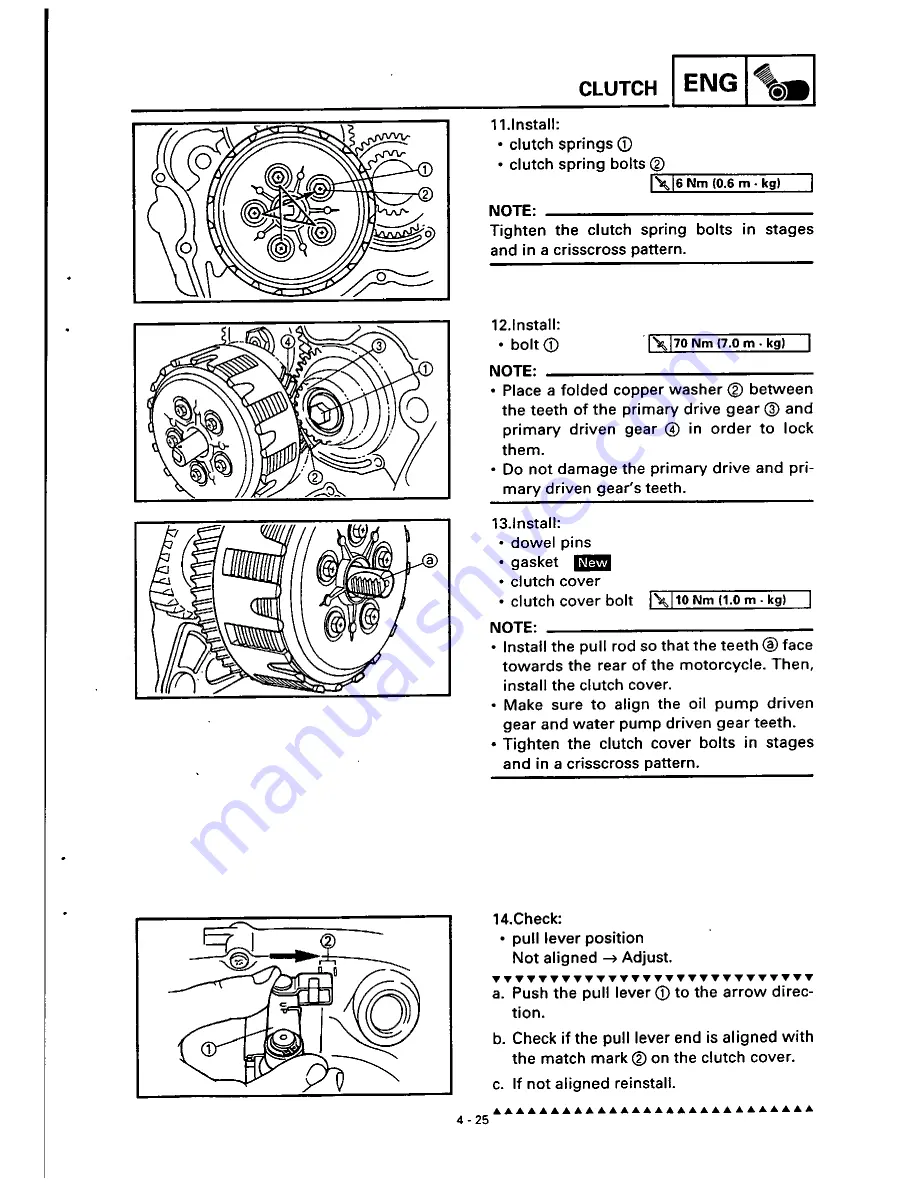 Yamaha DT230 4TP3-AE1 Service Manual Download Page 119