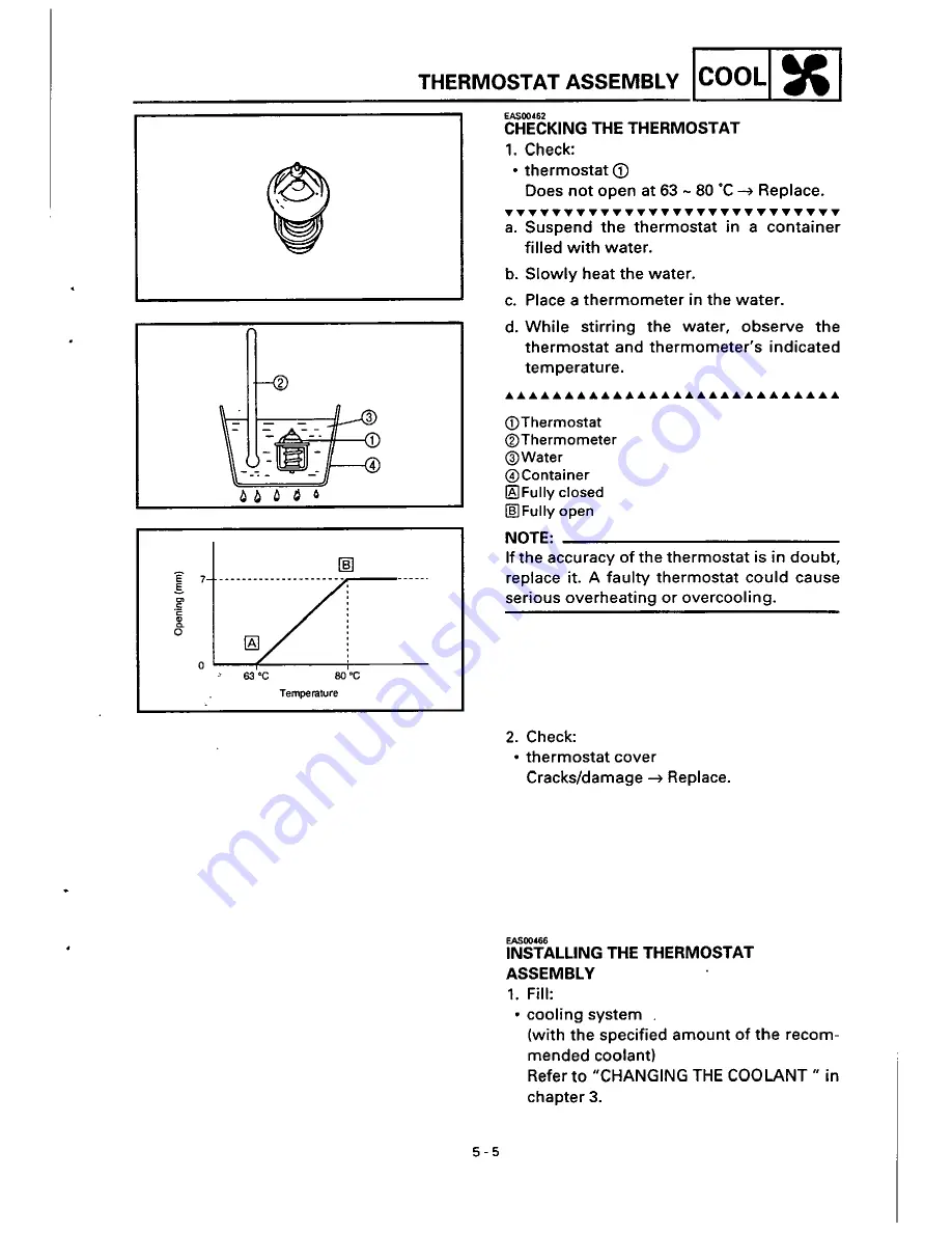 Yamaha DT230 4TP3-AE1 Service Manual Download Page 155