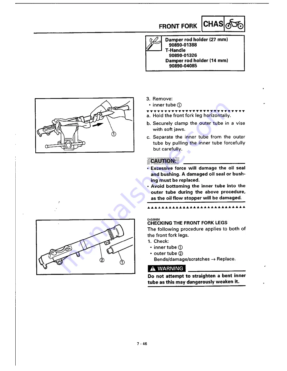 Yamaha DT230 4TP3-AE1 Скачать руководство пользователя страница 220