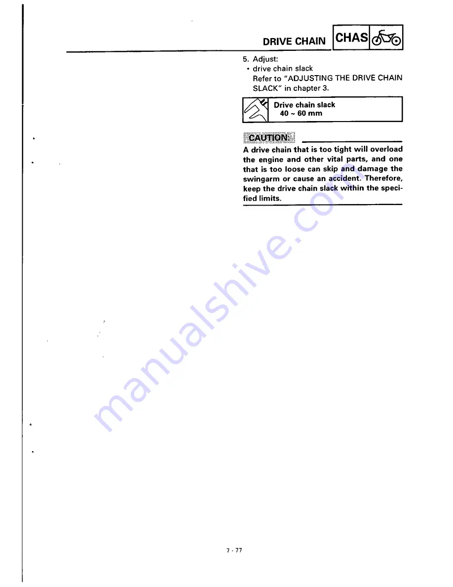 Yamaha DT230 4TP3-AE1 Service Manual Download Page 251