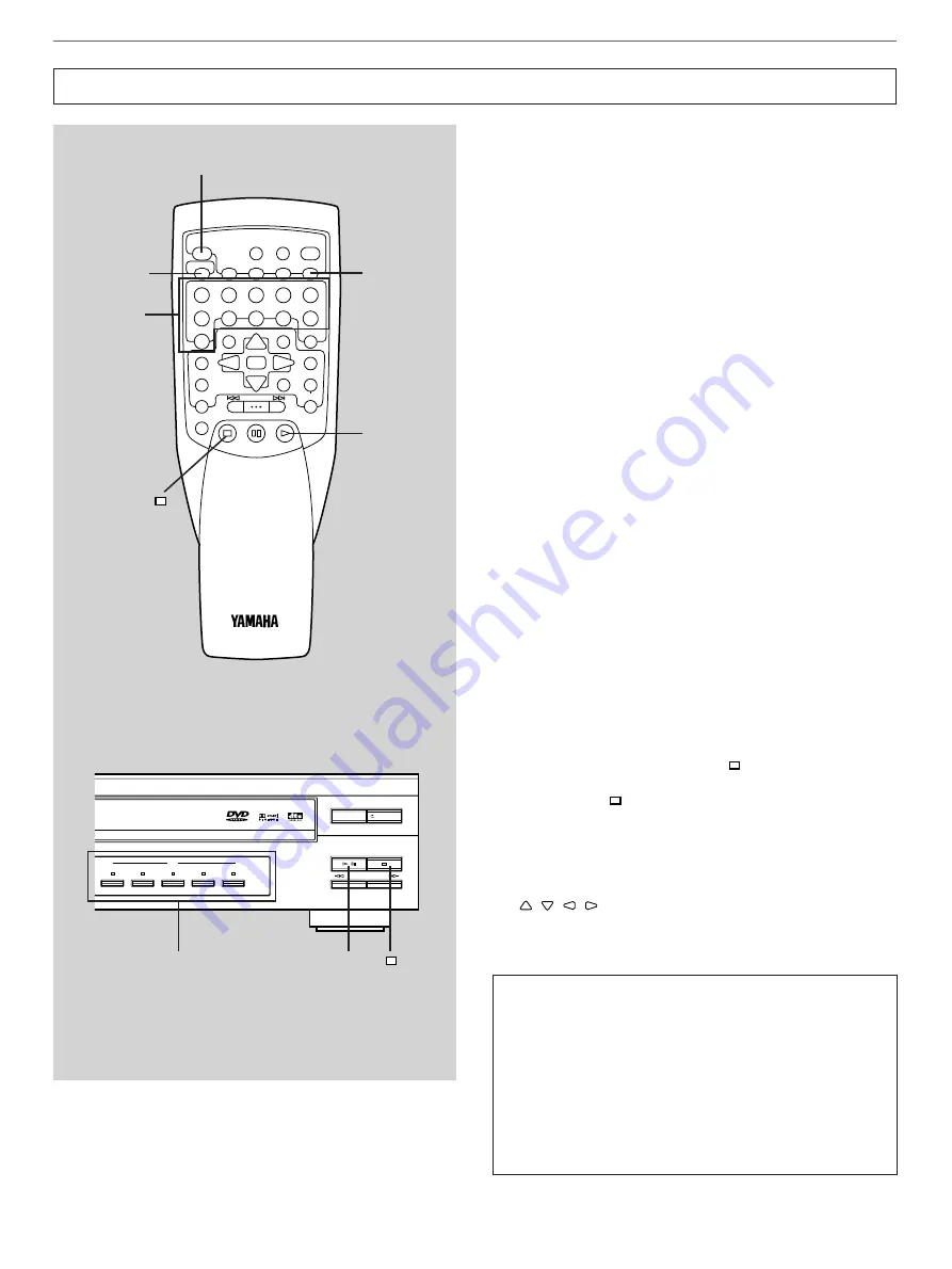 Yamaha DVD-C900 Скачать руководство пользователя страница 38