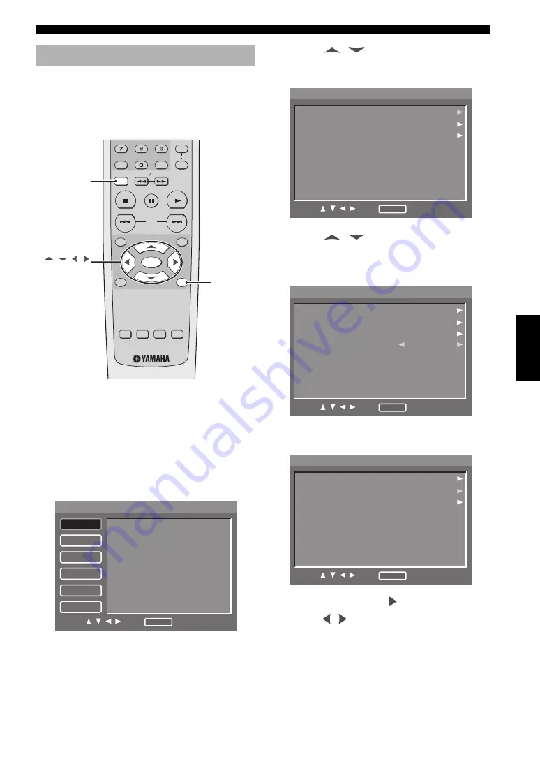 Yamaha DVD-S2700 Owner'S Manual Download Page 201