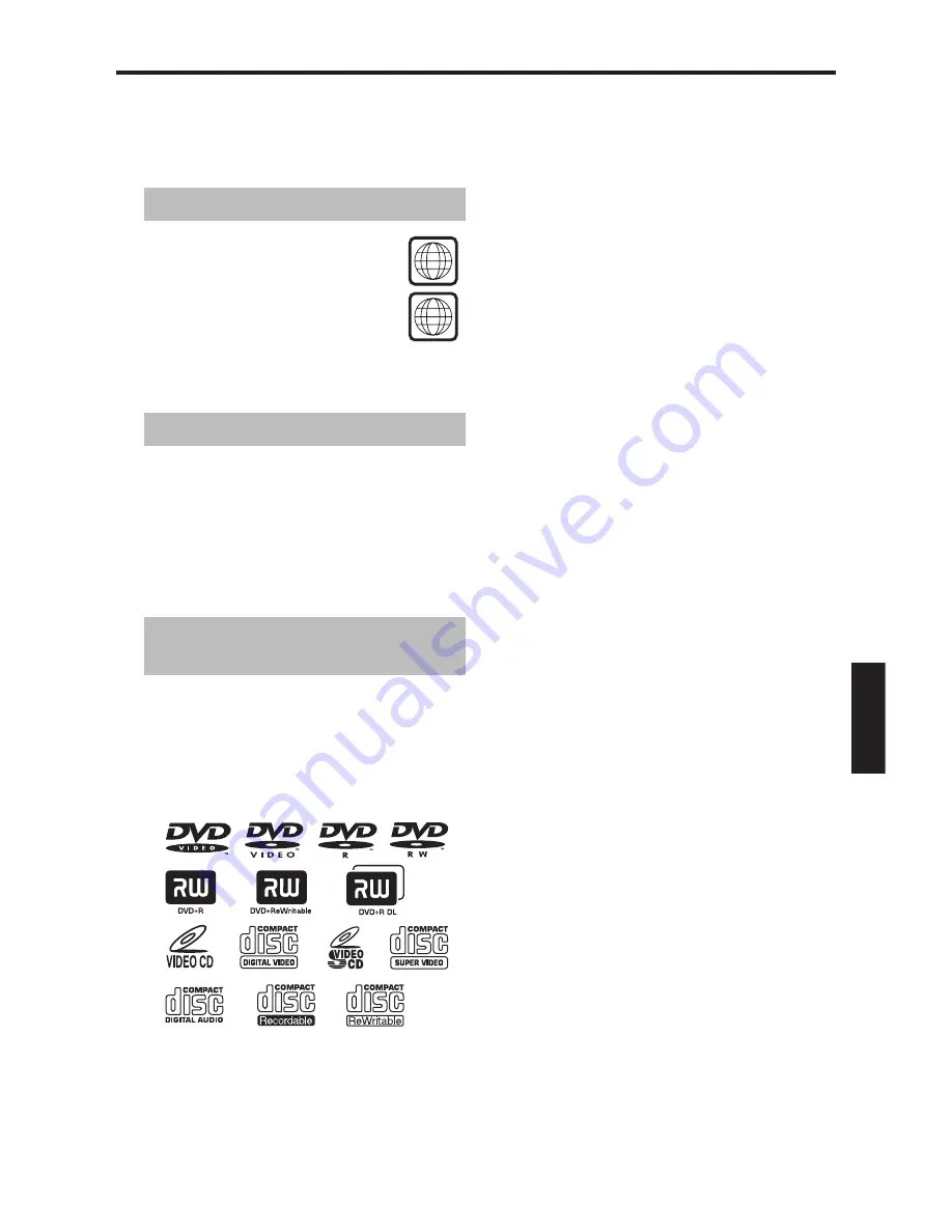 Yamaha DVD-S559MK2 Owner'S Manual Download Page 207