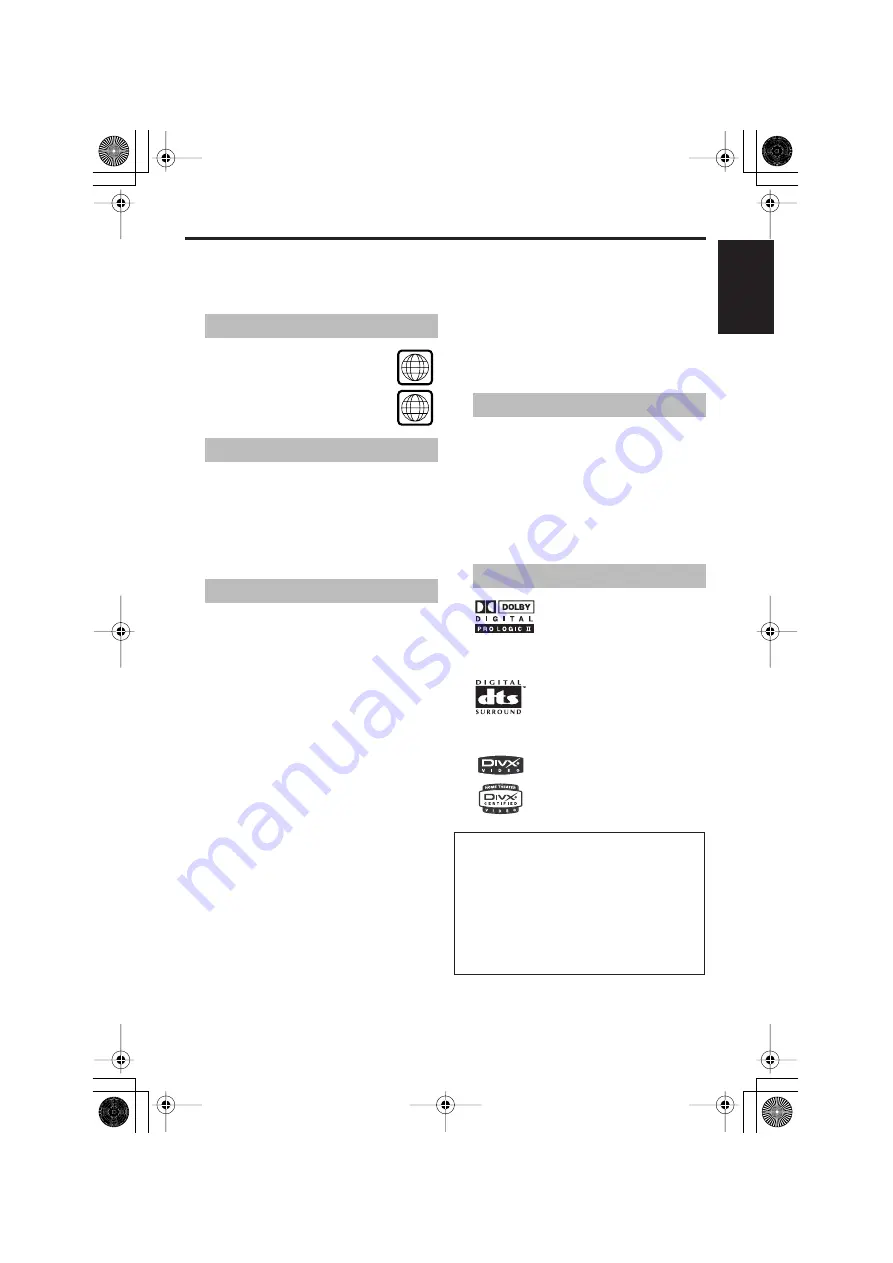 Yamaha DVD-S657 Owner'S Manual Download Page 7