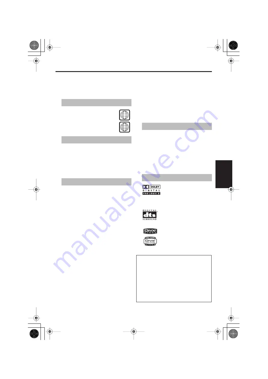 Yamaha DVD-S657 Owner'S Manual Download Page 127