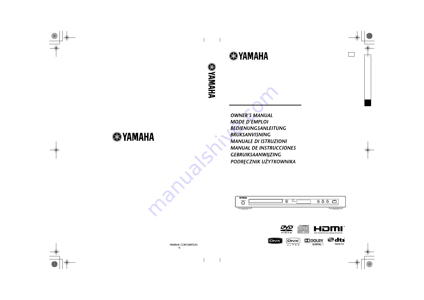 Yamaha DVD-S663 Скачать руководство пользователя страница 404