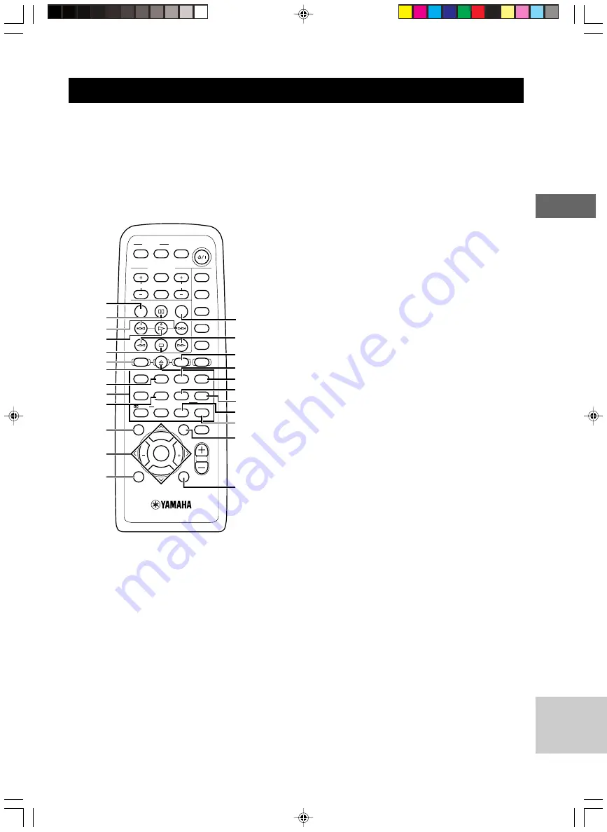 Yamaha DVR-S100 Owner'S Manual Download Page 111