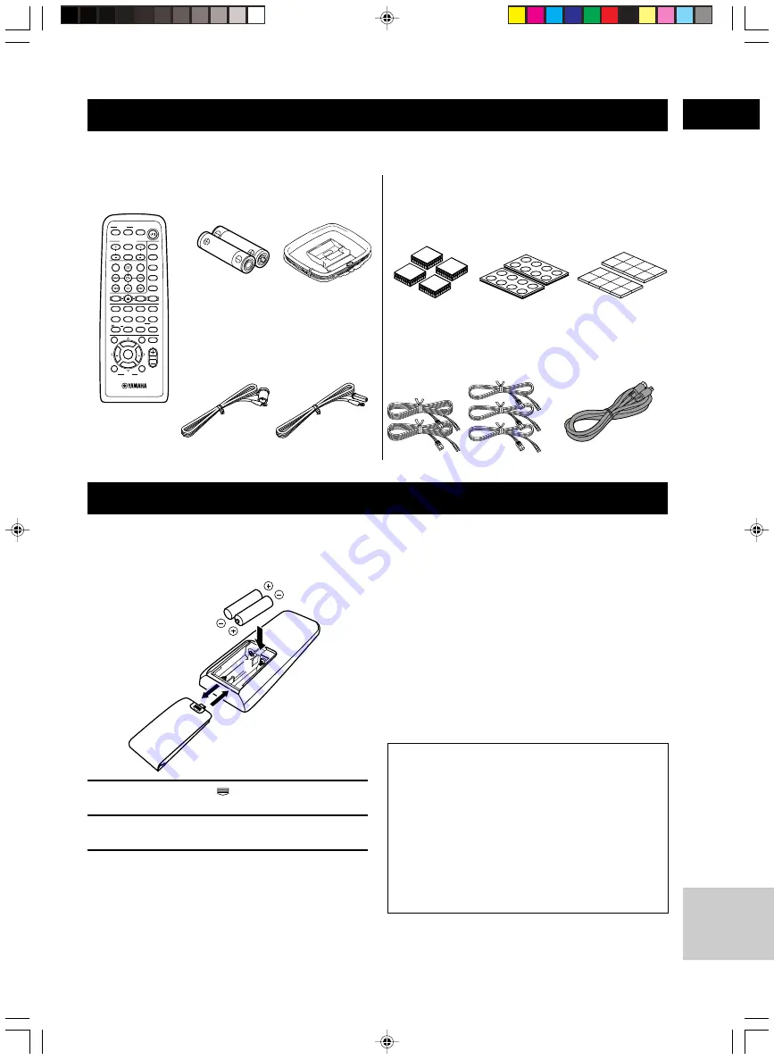 Yamaha DVR-S100 Owner'S Manual Download Page 395