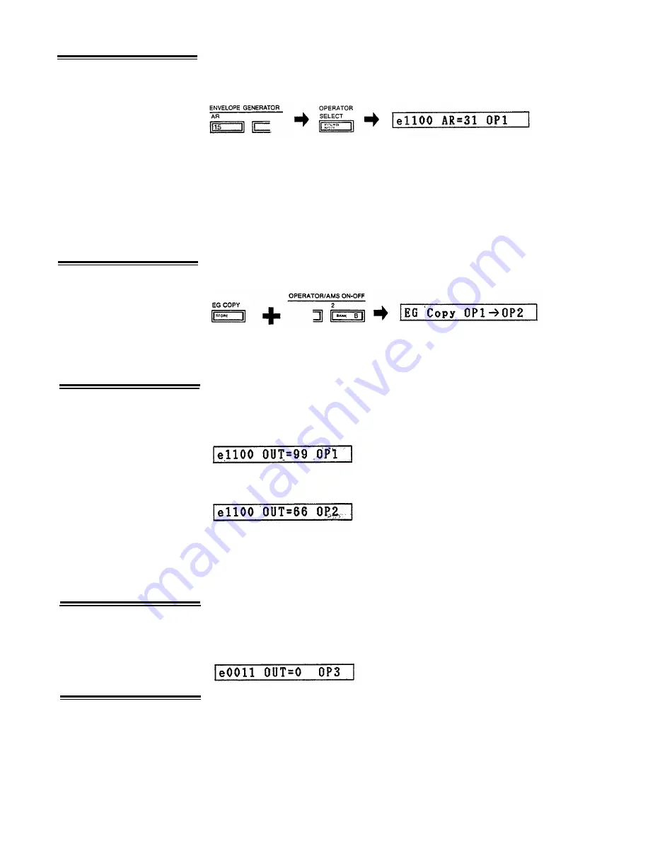 Yamaha DX100 Owner'S Manual Download Page 42