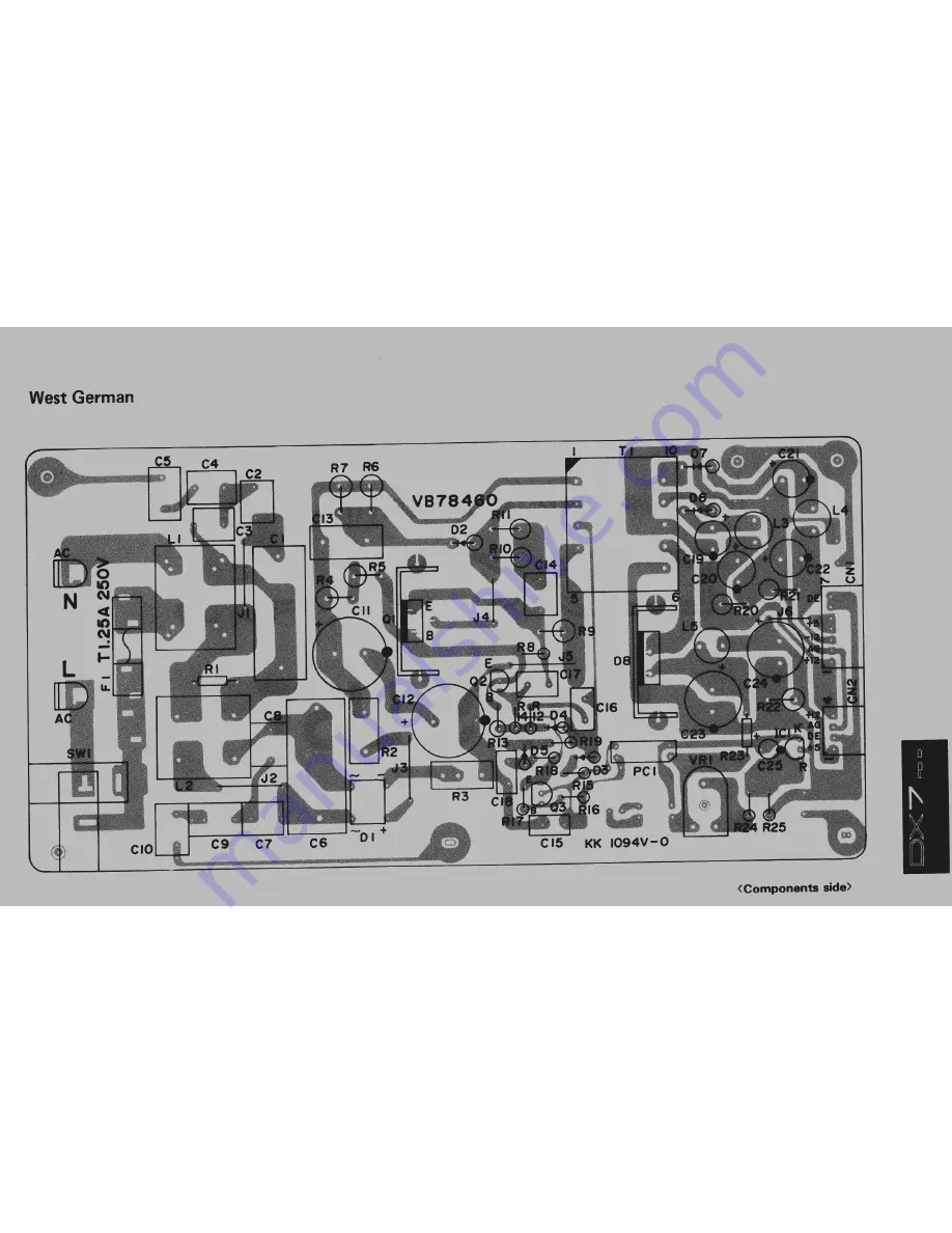 Yamaha DX7 II D Service Manual Download Page 39