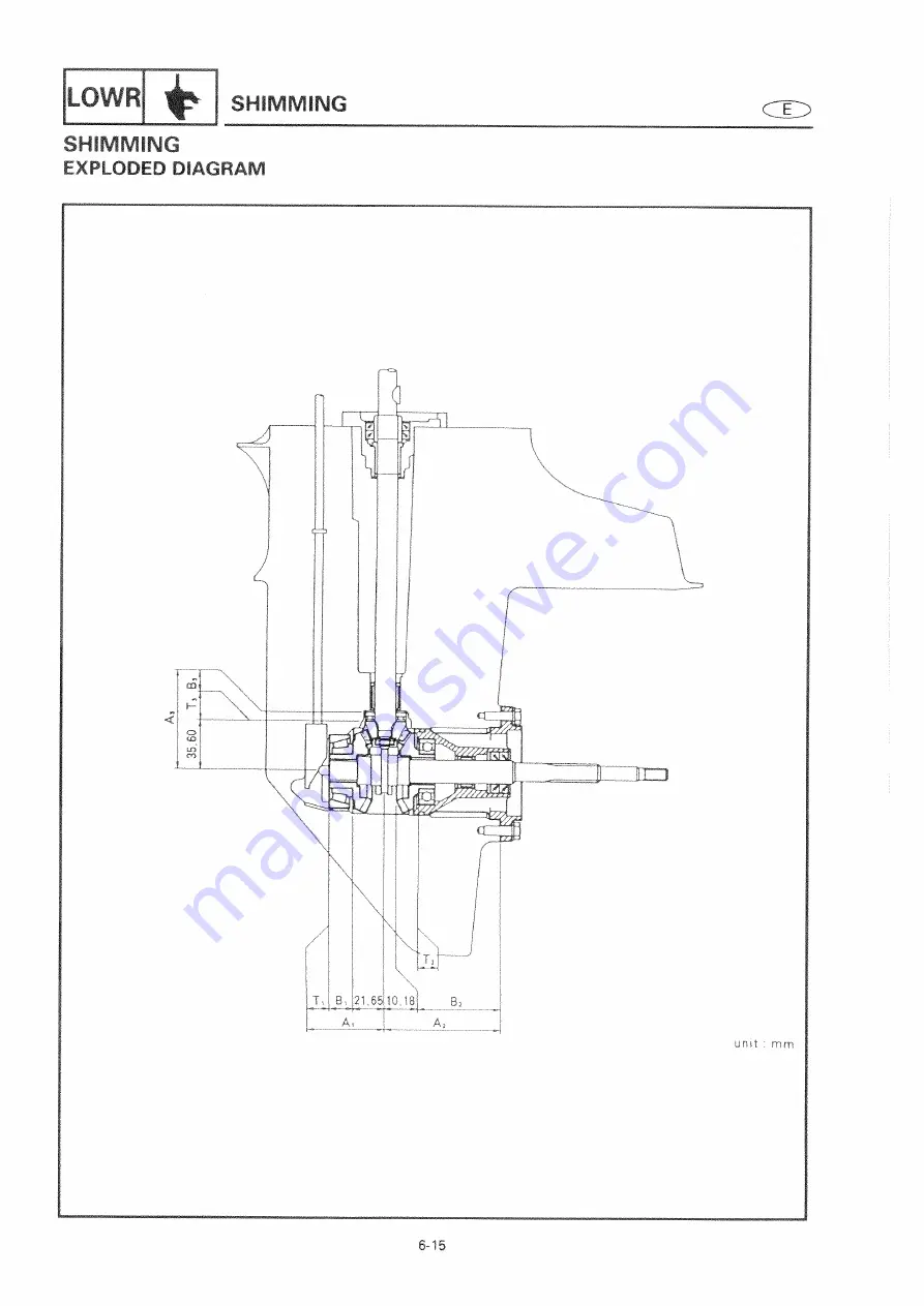 Yamaha E15C Service Manual Download Page 202