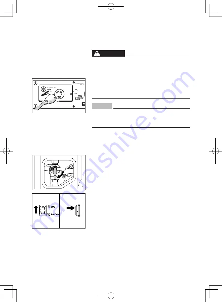 Yamaha EF1000FW Owner'S Manual Download Page 22