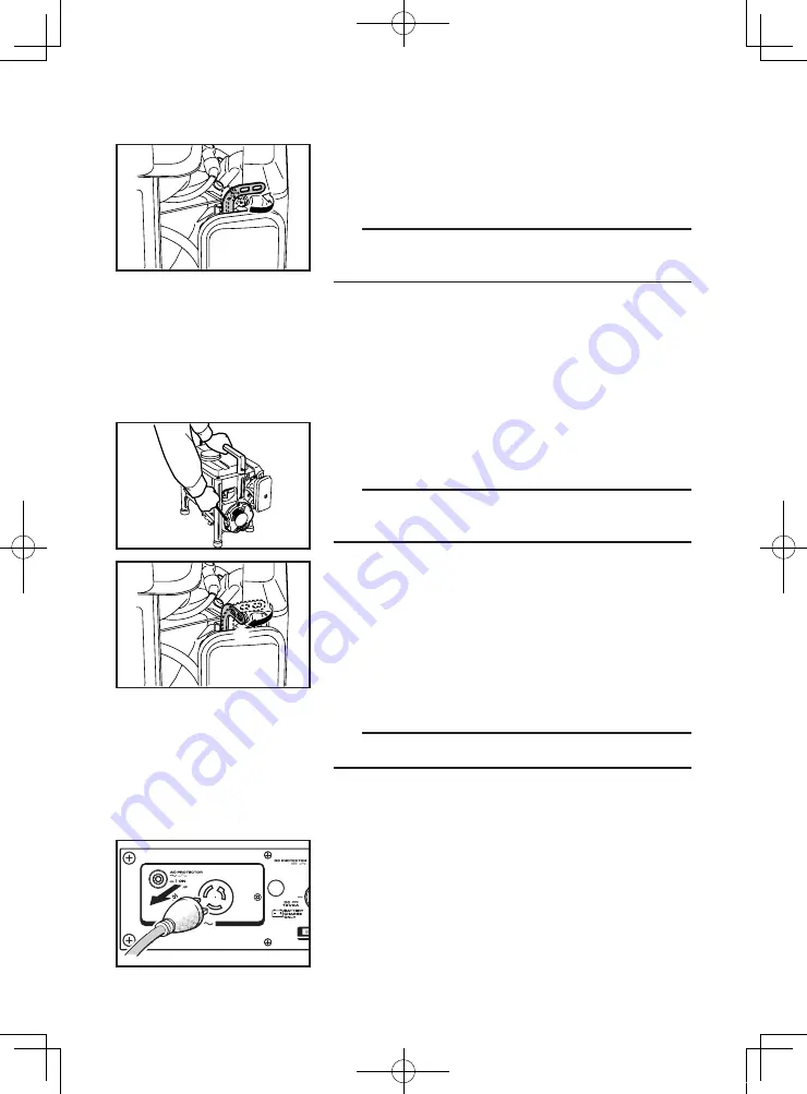 Yamaha EF1000FW Owner'S Manual Download Page 23