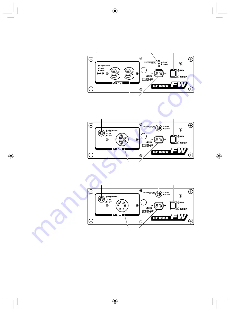 Yamaha EF1000FW Owner'S Manual Download Page 339