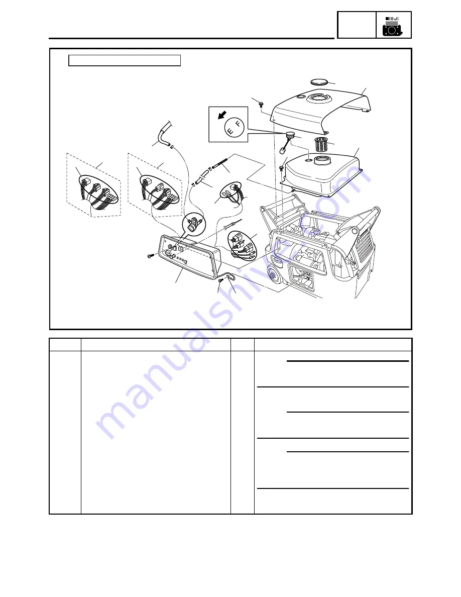 Yamaha EF3000iSE - Inverter Generator - 3000 Maximum AC Output Service Manual Download Page 47