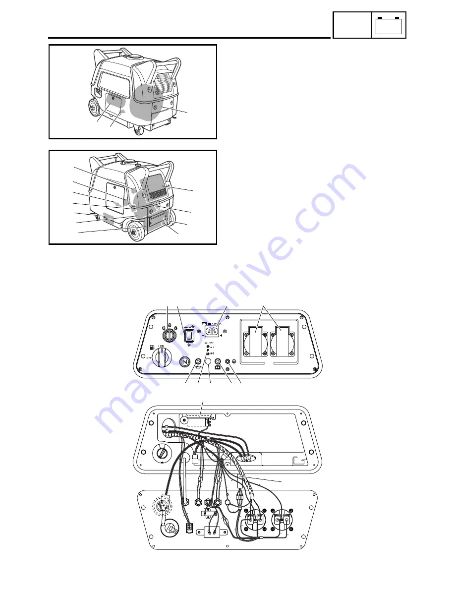 Yamaha EF3000iSE - Inverter Generator - 3000 Maximum AC Output Скачать руководство пользователя страница 101