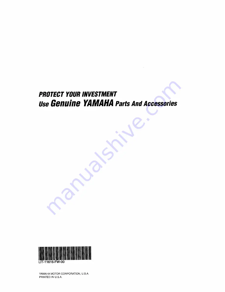 Yamaha EFM600 GRIZZLY Service Manual Download Page 347