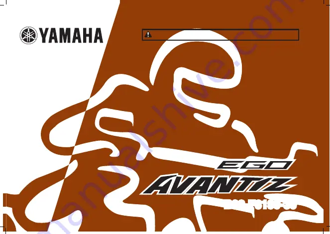 Yamaha Ego Avantiz Owner'S Manual Download Page 1