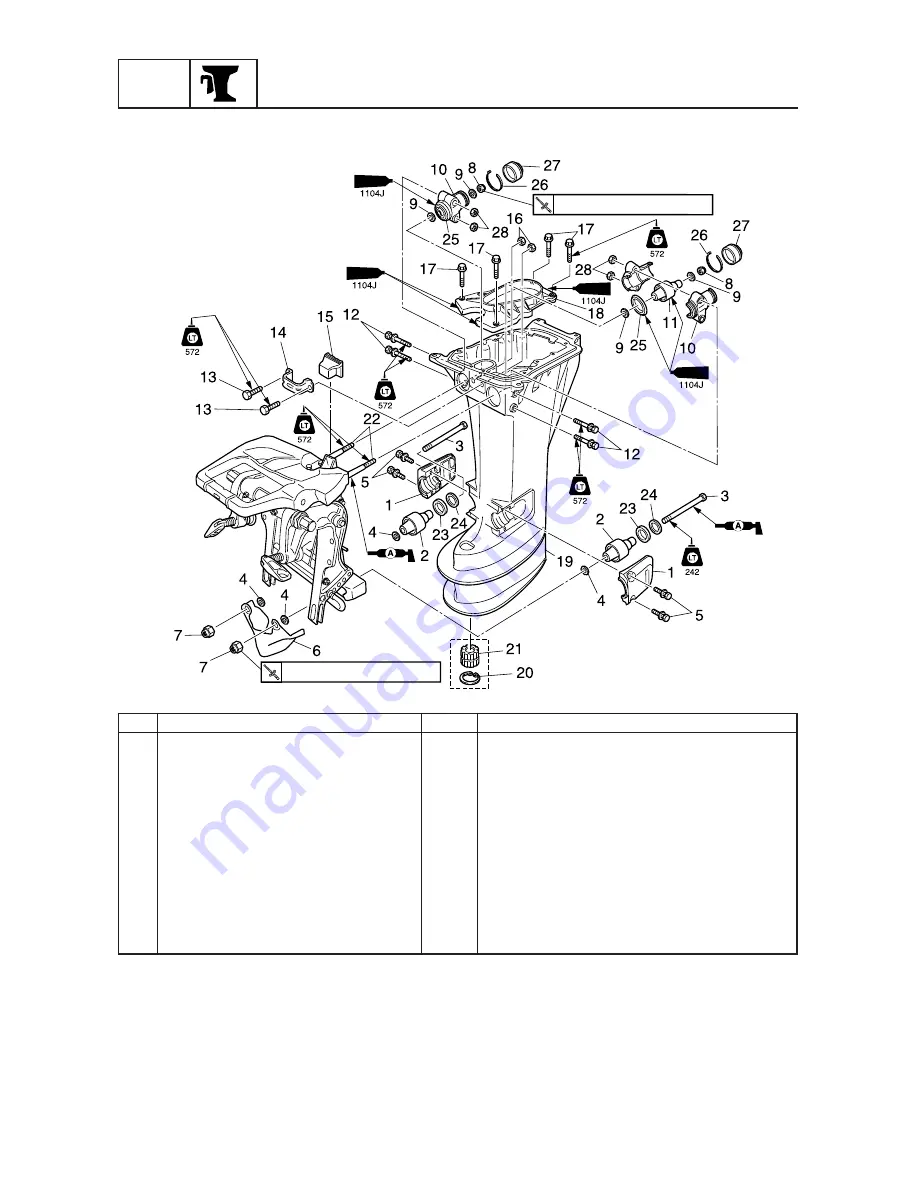 Yamaha EK40G Service Manual Download Page 160