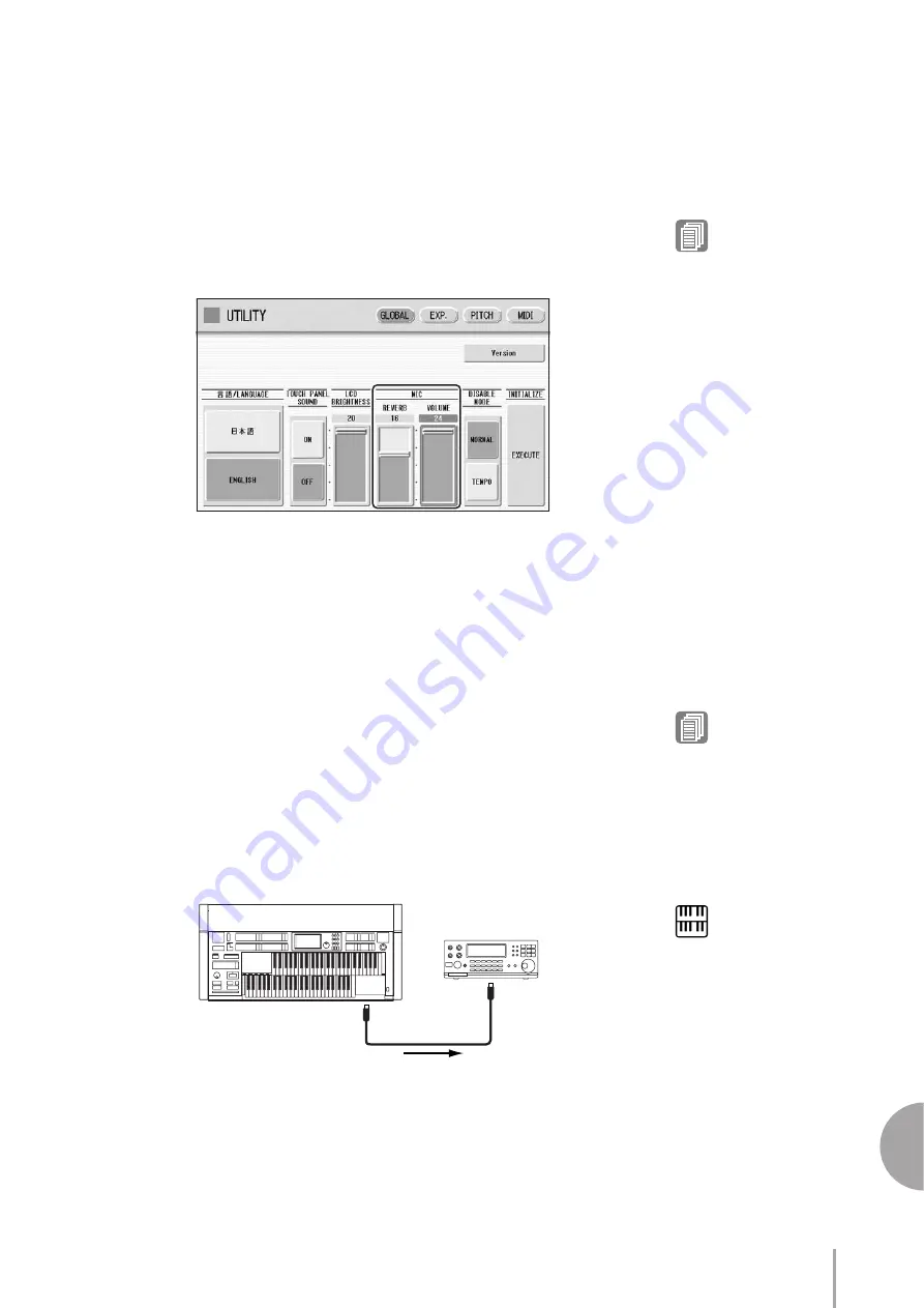 Yamaha Electone Stagea ELS-01 Скачать руководство пользователя страница 215