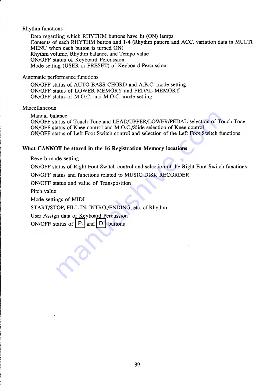 Yamaha Electone US-1 Owner'S Manual Download Page 41