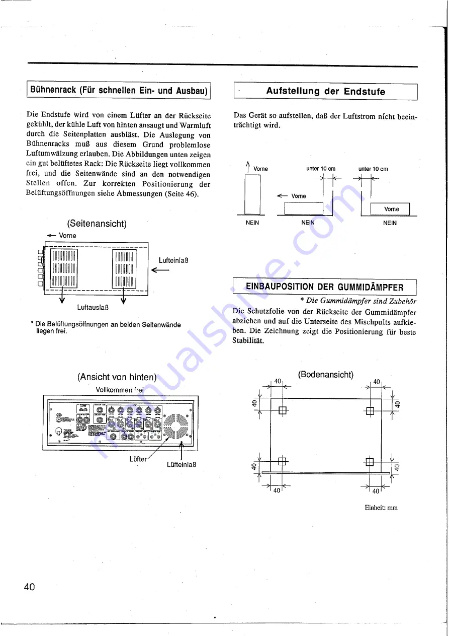 Yamaha EM-1620 Operation Manual Download Page 42