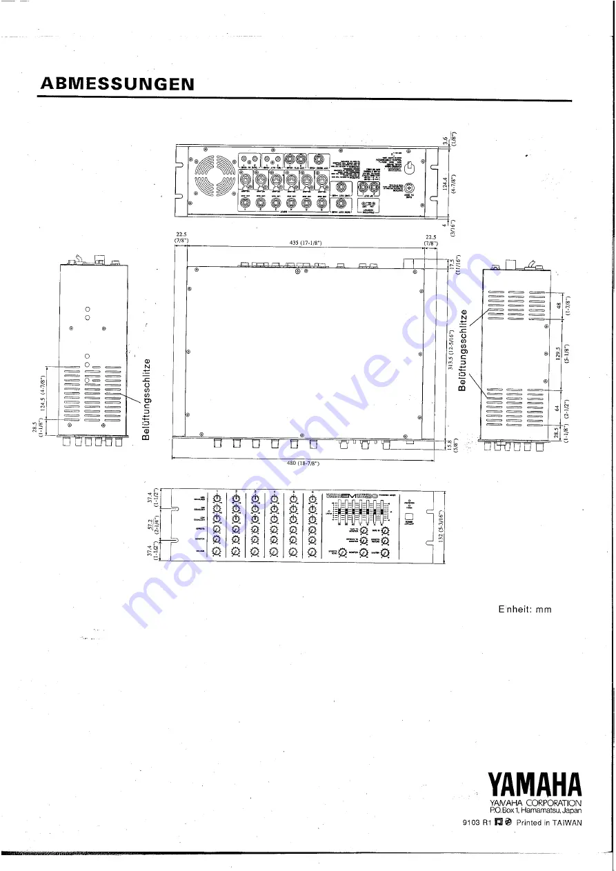 Yamaha EM-1620 Operation Manual Download Page 48