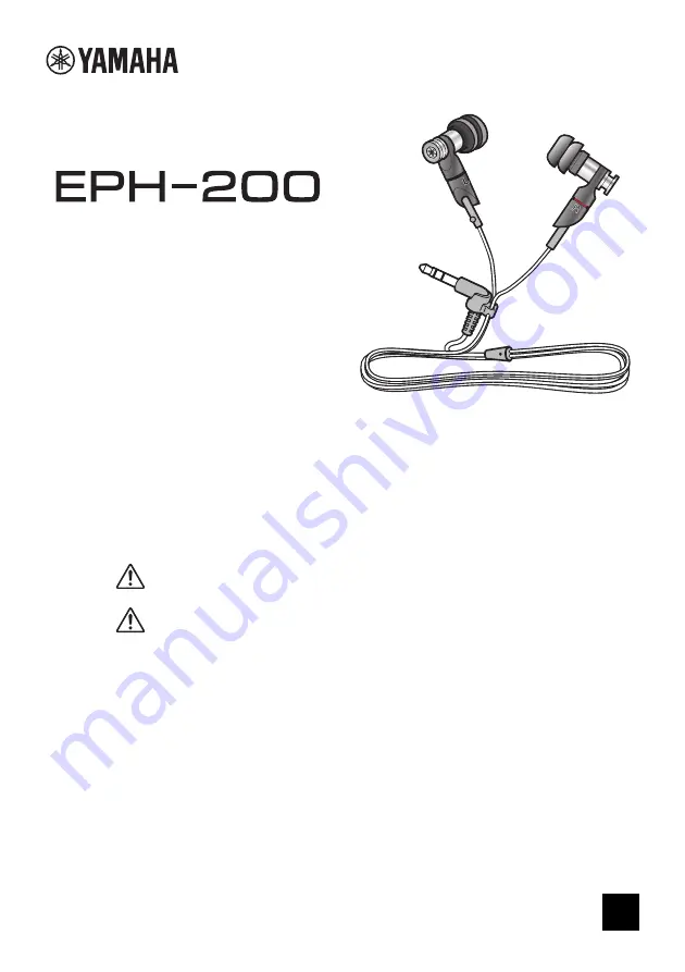 Yamaha EPH-200 Owner'S Manual Download Page 12