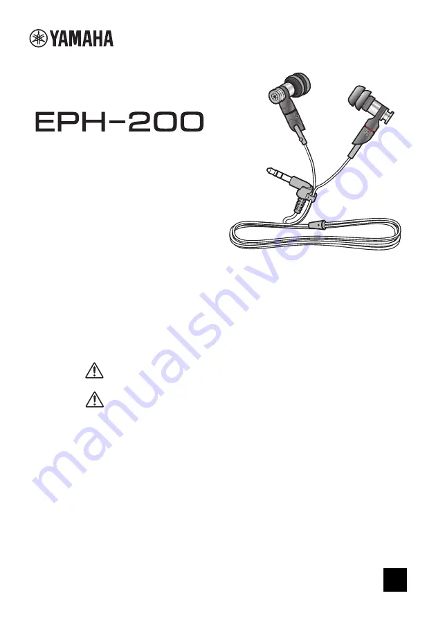 Yamaha EPH-200 Owner'S Manual Download Page 22