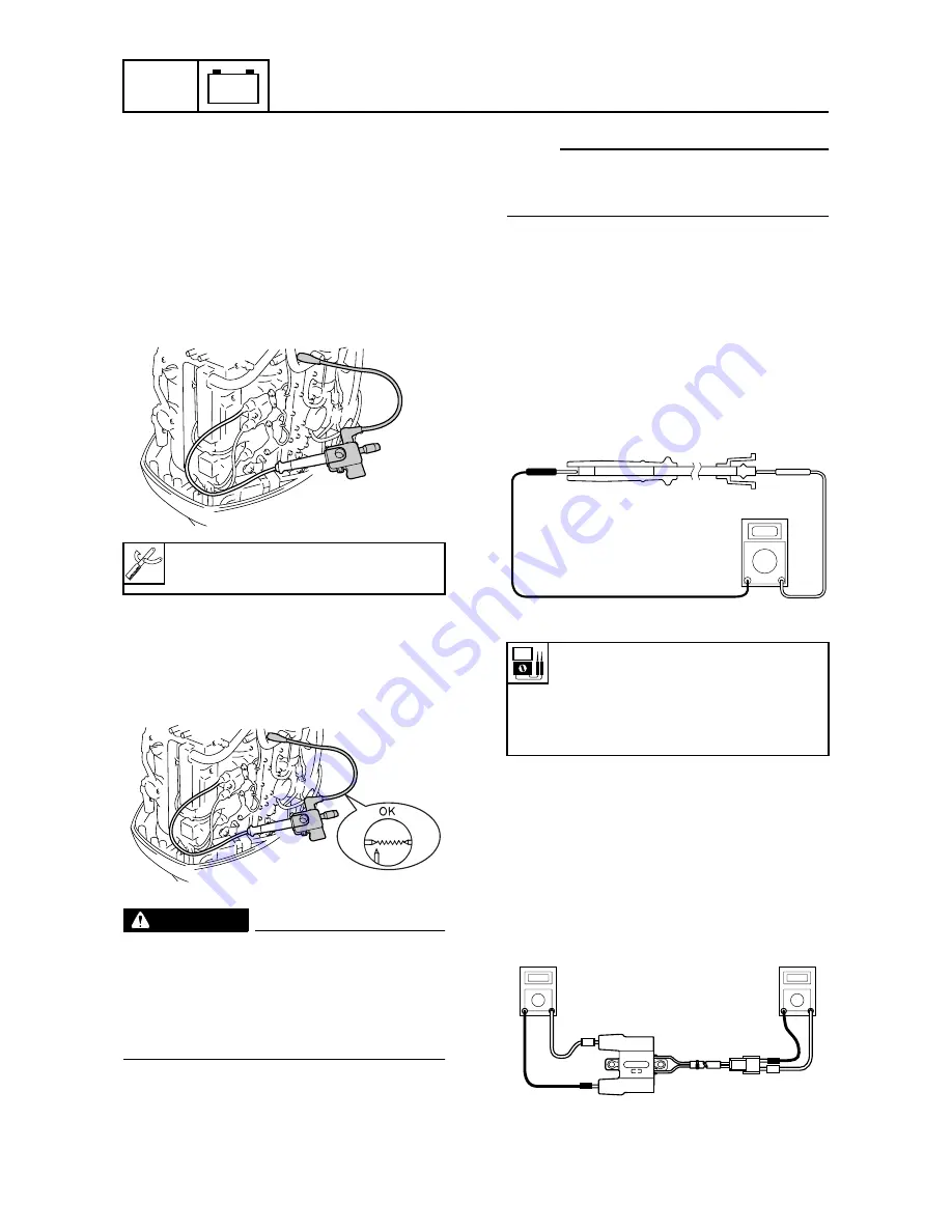 Yamaha F100D Service Manual Download Page 210