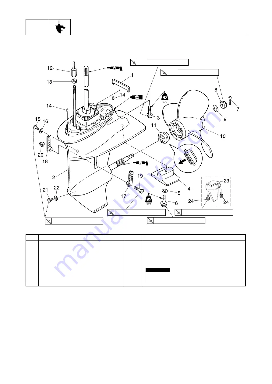 Yamaha F15B Service Manual Download Page 116