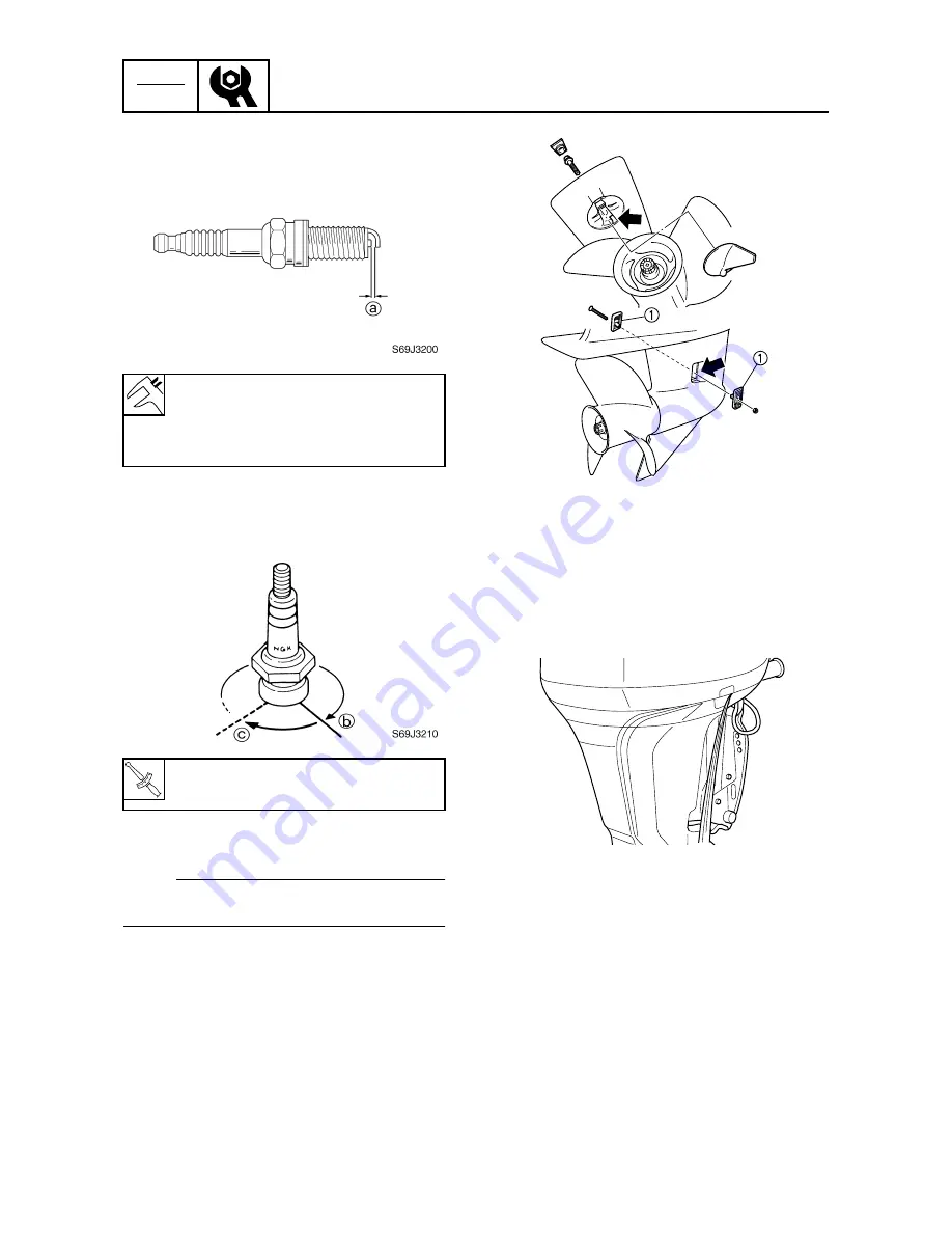 Yamaha F200C Service Manual Download Page 64