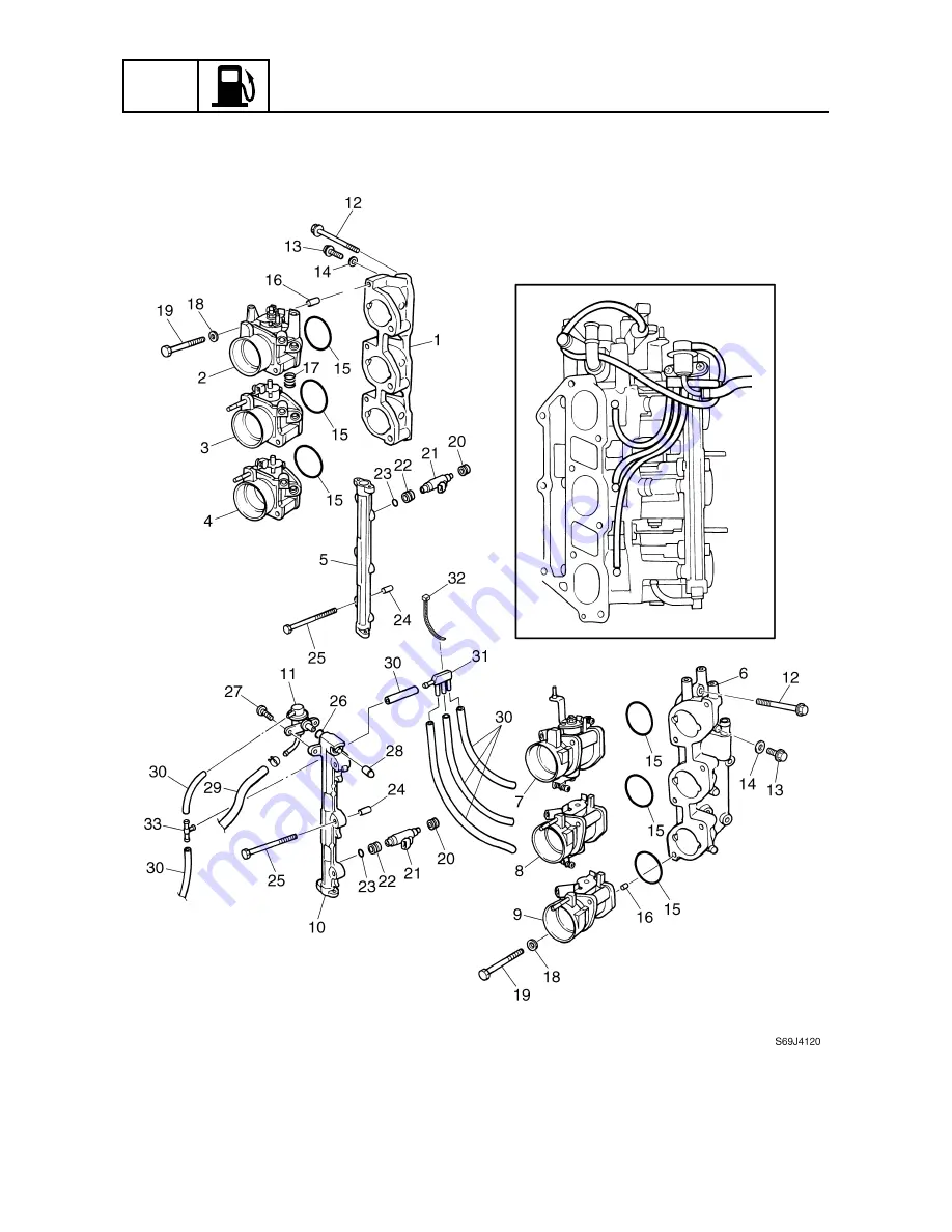 Yamaha F200C Service Manual Download Page 88