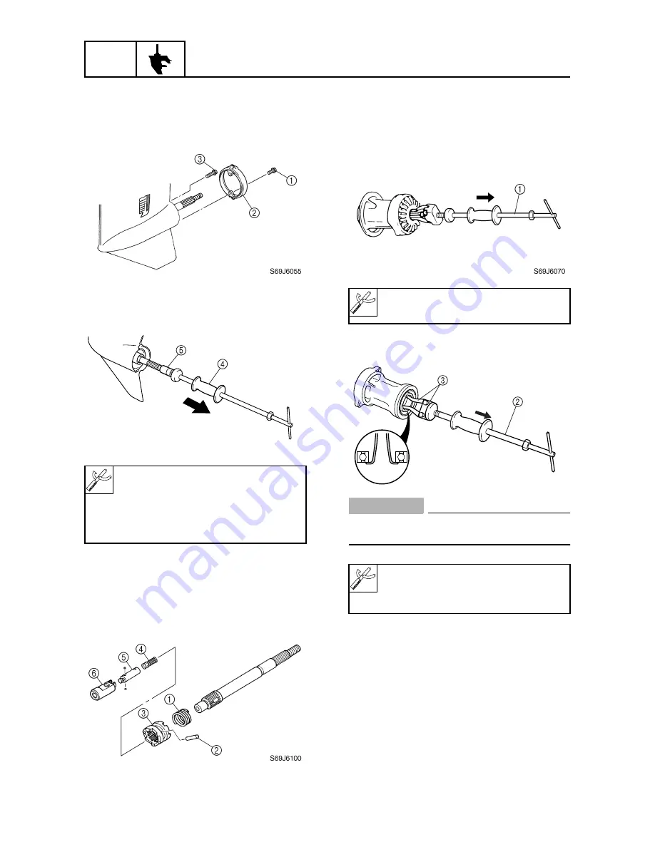 Yamaha F200C Service Manual Download Page 174