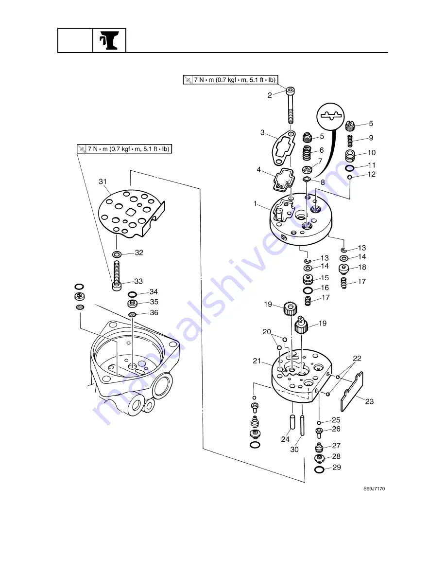 Yamaha F200C Service Manual Download Page 246