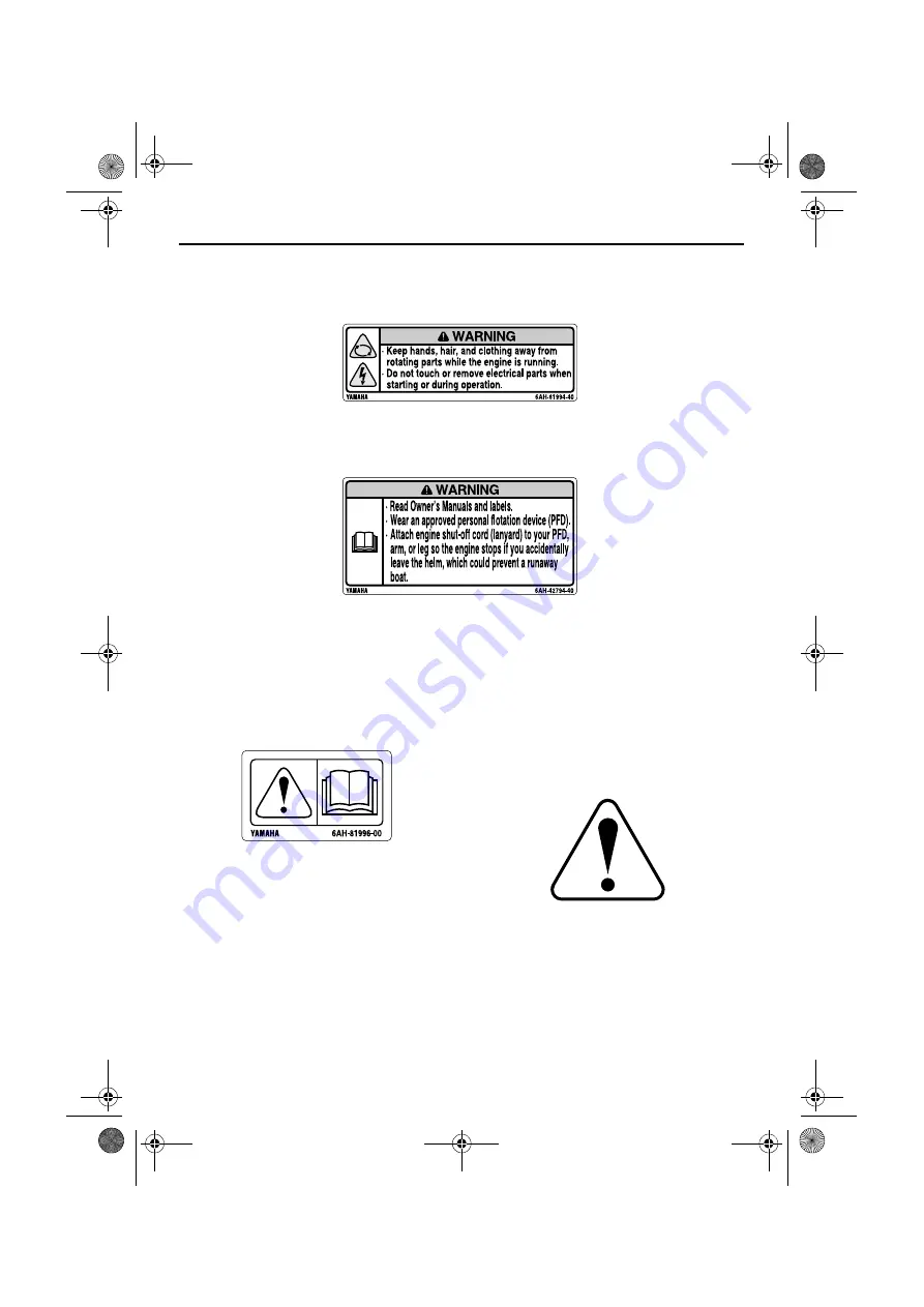 Yamaha F250B Owner'S Manual Download Page 18