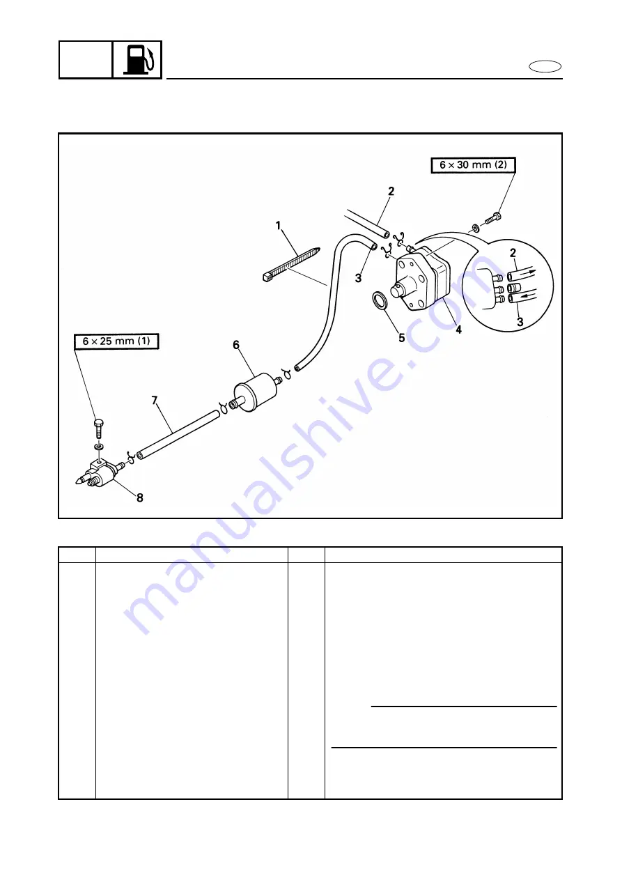 Yamaha F25A Service Manual Download Page 88