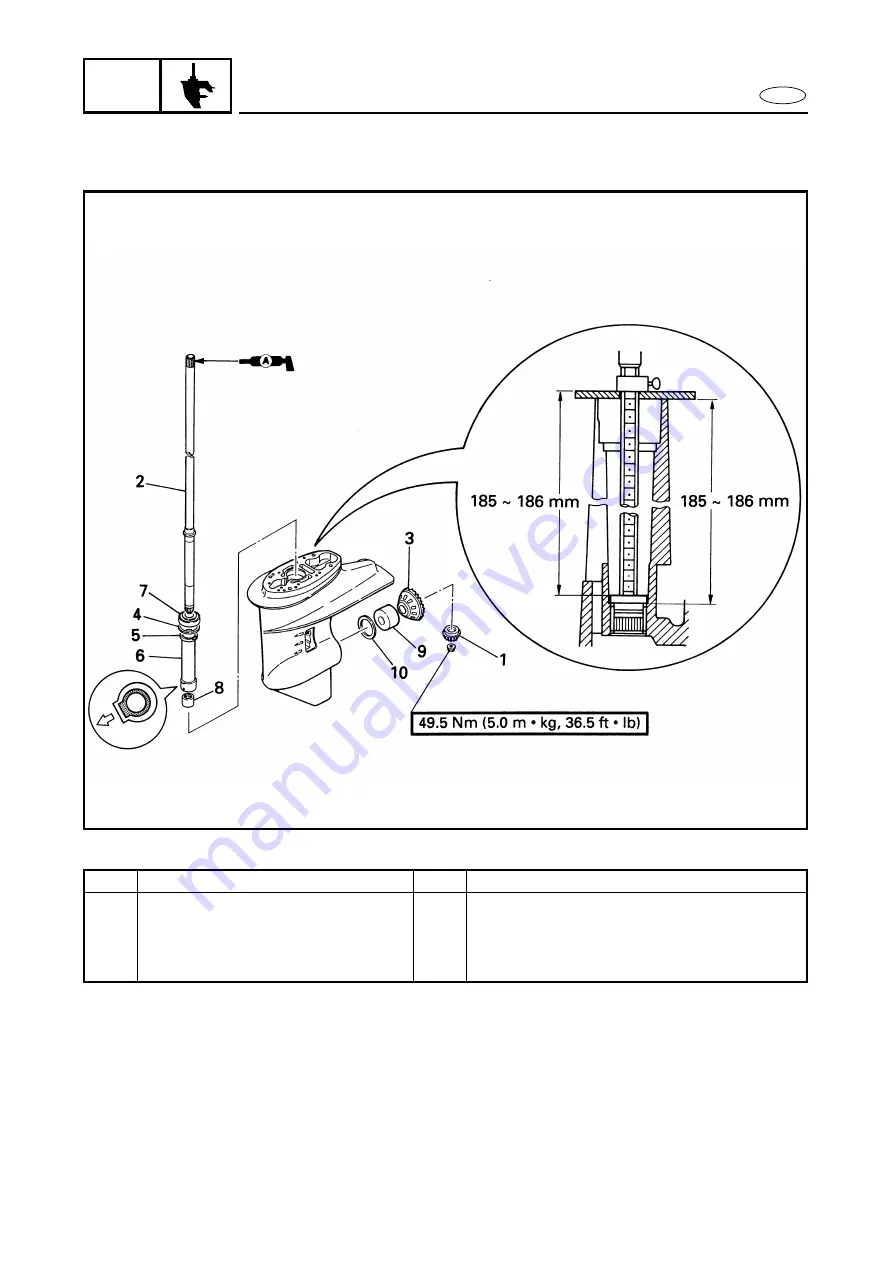 Yamaha F25A Service Manual Download Page 230