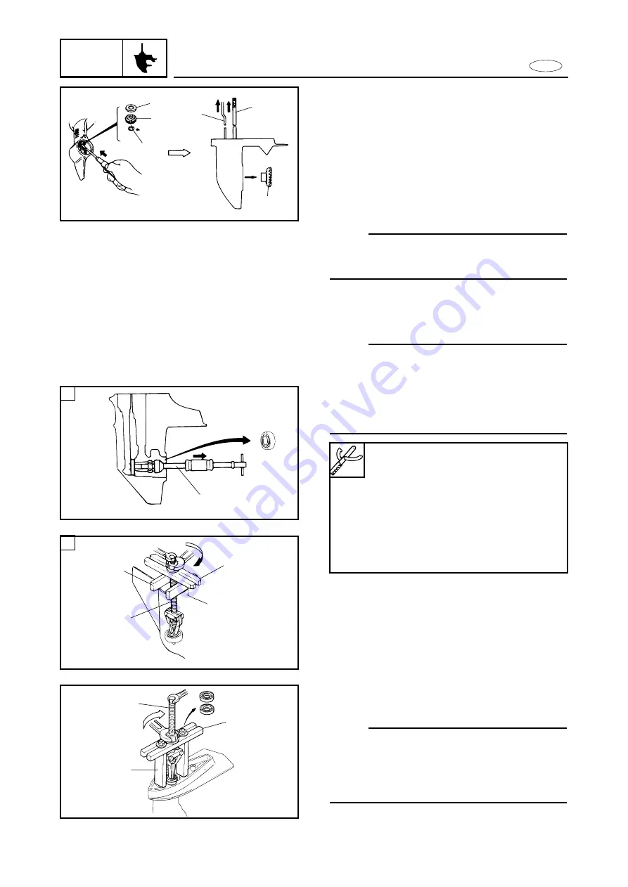 Yamaha F4 Service Manual Download Page 242