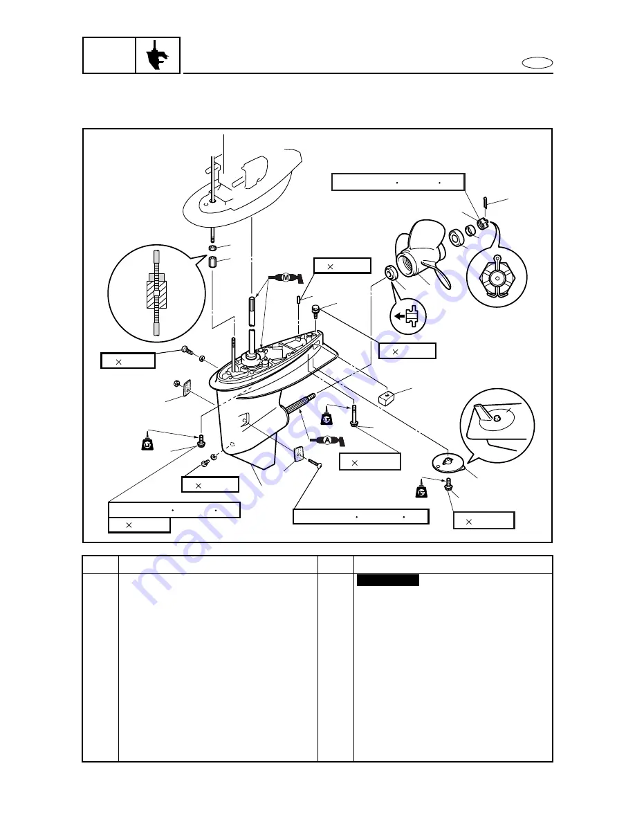 Yamaha F40BED Service Manual Download Page 274