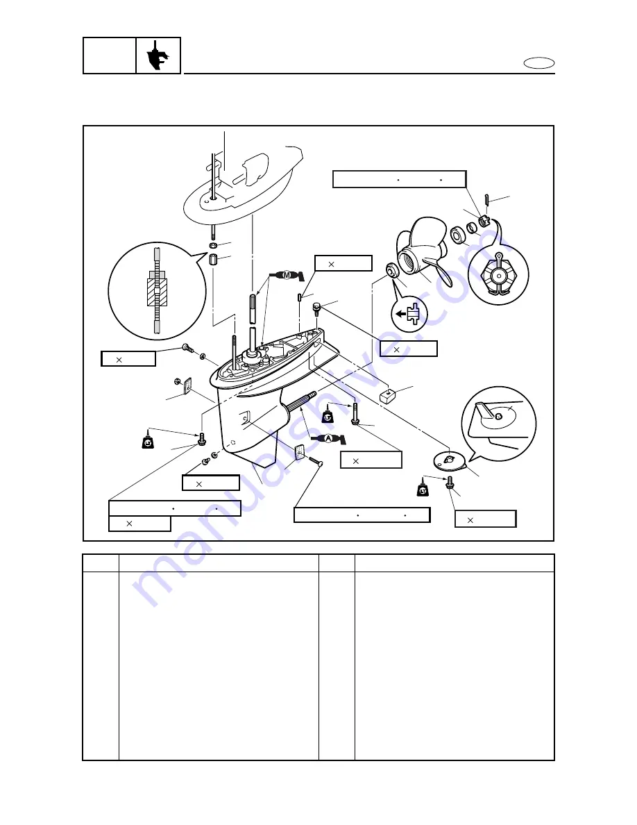 Yamaha F40BED Service Manual Download Page 276